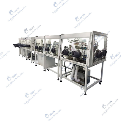 লিথিয়াম ব্যাটারি ভ্যাকুয়াম গ্লোভ বক্স AC220V / 50HZ ব্যাটারি সমাবেশ মেশিন