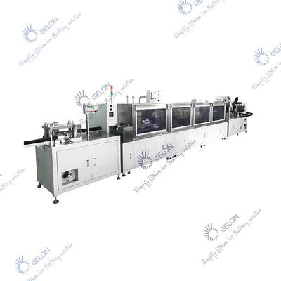 নলাকার সেল ব্যাটারি প্যাক সমাবেশ লাইন PLC লিথিয়াম আয়ন ব্যাটারি উত্পাদন লাইন