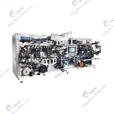 নলাকার সেল ব্যাটারি প্যাক সমাবেশ লাইন PLC লিথিয়াম আয়ন ব্যাটারি উত্পাদন লাইন