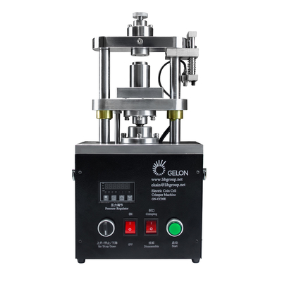 CR2032 / CR2025 / CR2016 এর জন্য ছোট আকারের কয়েন সেল ক্রিমিং মেশিন সিলিং মেশিন