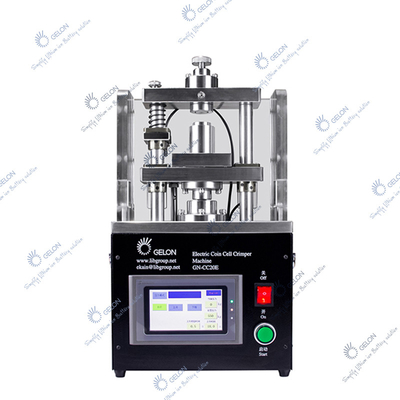AC220V 50HZ কয়েন সেল অ্যাসেম্বলি মেশিন ব্যাটারির জন্য ক্রিম্পিং সিলিং মেশিন